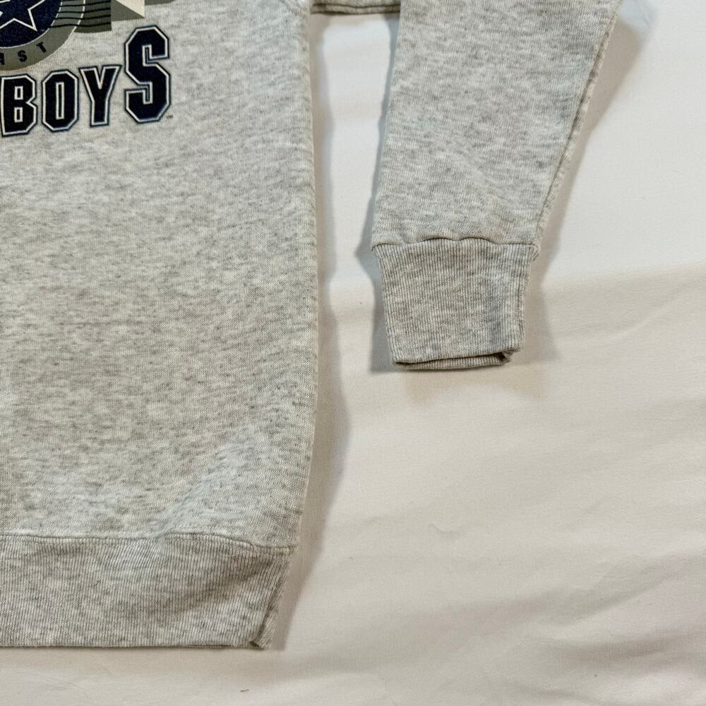 Vintage Dallas Cowboys crewneck sweatshirt boys size medium deadstock - Picture 4 of 7